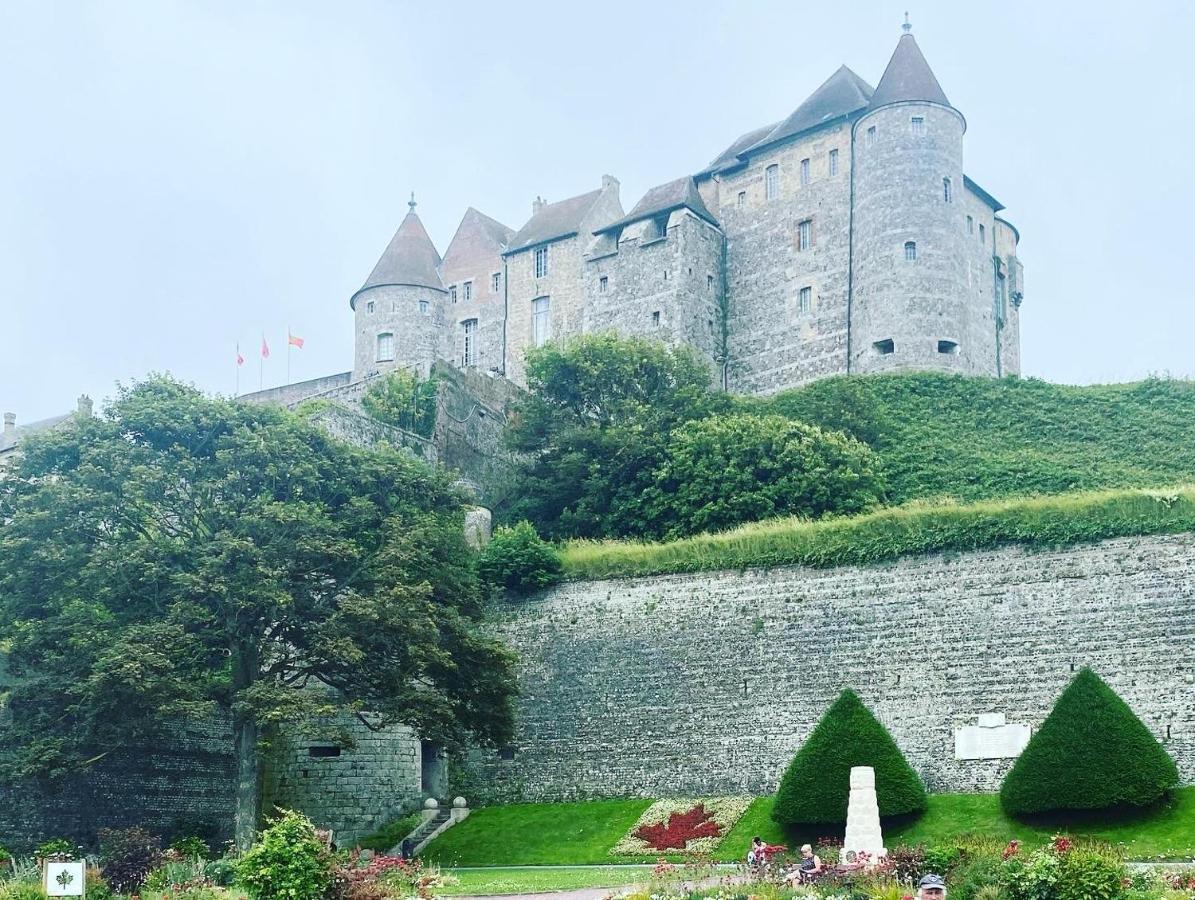 Ferienwohnung Ibiscus-Immoploc Dieppe Exterior foto